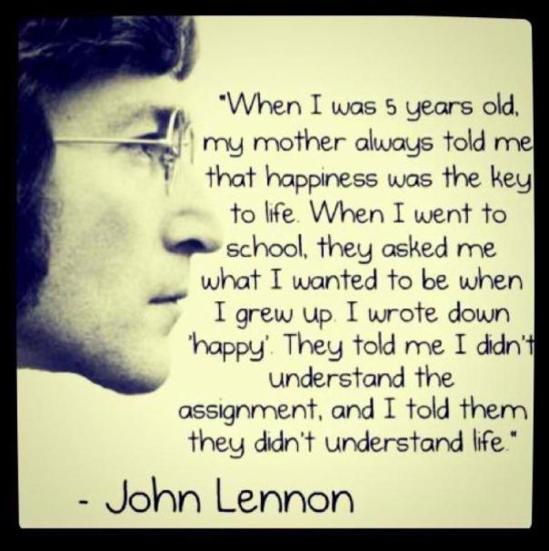 John Lennon Saying